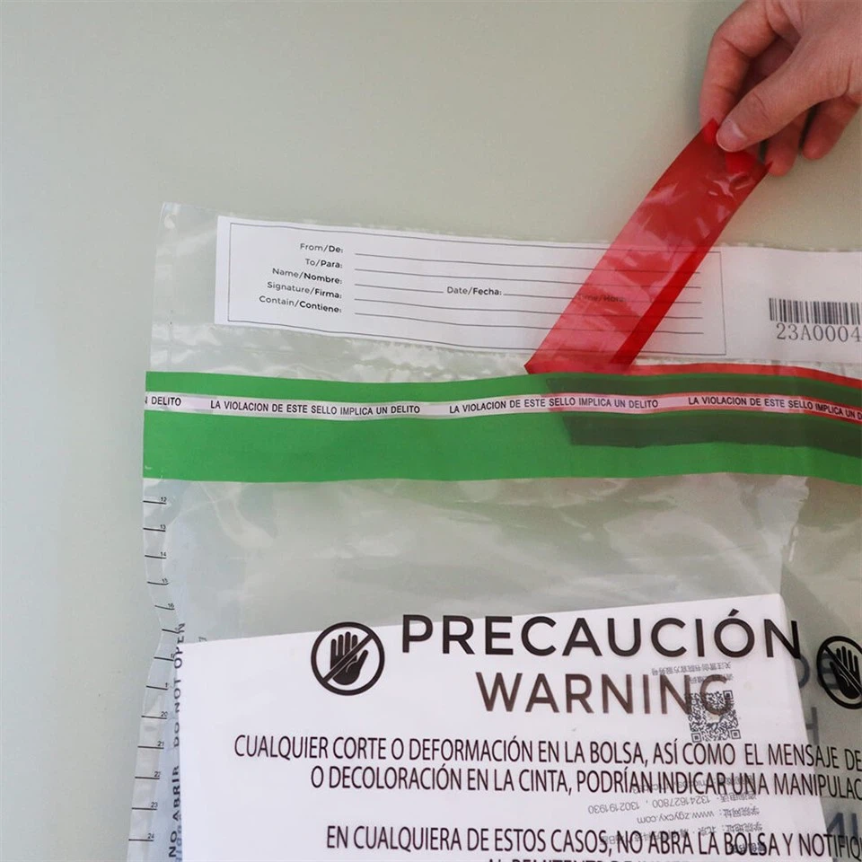 Security bags for transporting valuables