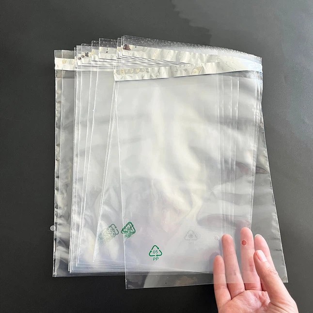 PP transparent self-adhesive bag PP transparent self-adhesive bag