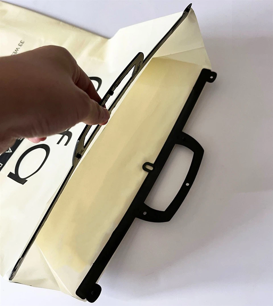 Plastic Shopping Bag With Hard Handles factory